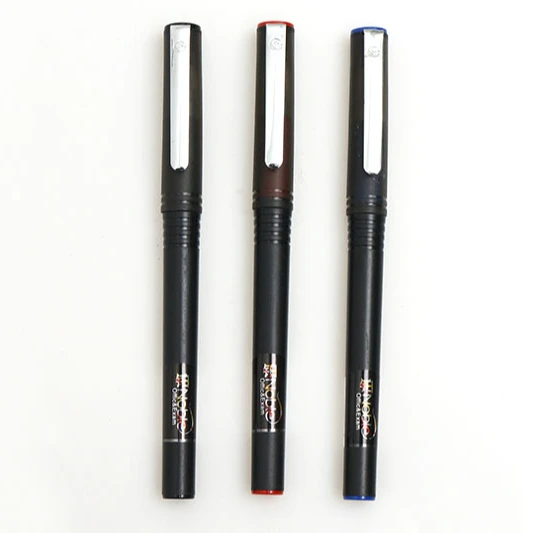 Custom Working Formal Black Gel Ink Pen Refills  Wholesale Pens 0.5mm signature gel  Pens Gel