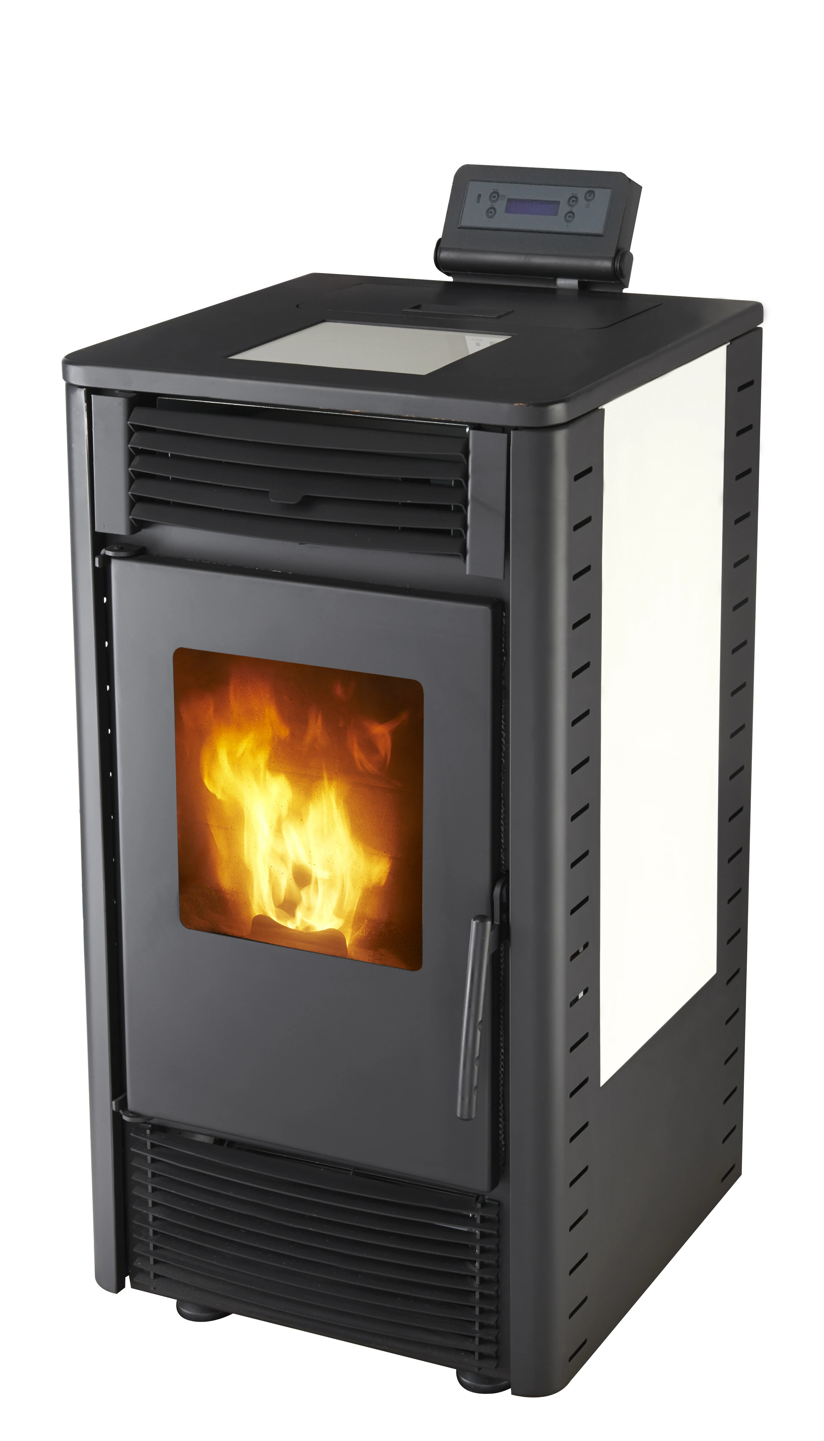 Italian Home Heating Equipment 9kw Wood Biomass Pellet Stove Room Fire Heater Fireplace Burner