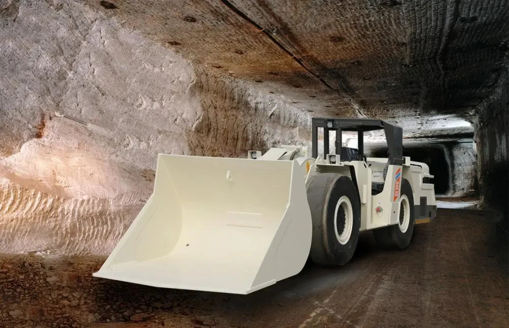 UL100H туннельная Шахта LHD подземный погрузчик Scooptram колесный погрузчик