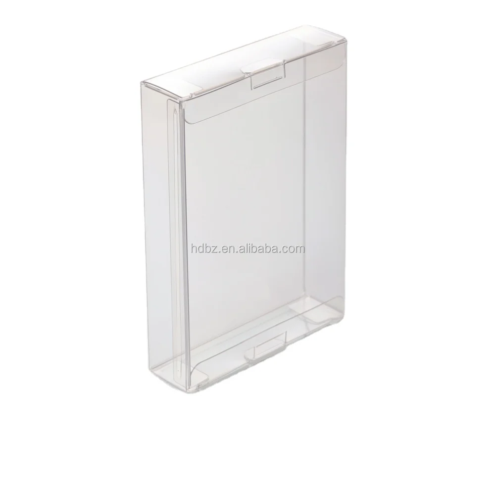 clear protectors box for Nintendo SNES video game