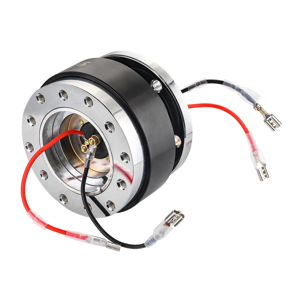 
KYOSTAR Universal Racing Real Carbon Fiber Car Steering Wheels Quick Release Control Hub Boss kit 