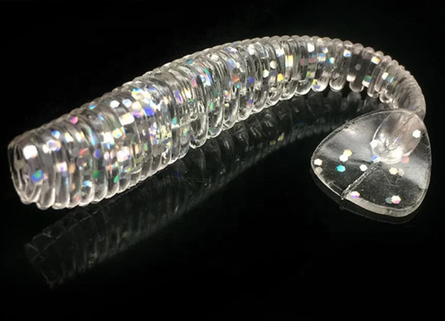 Paddle Curved Tail Soft Jerk Baits