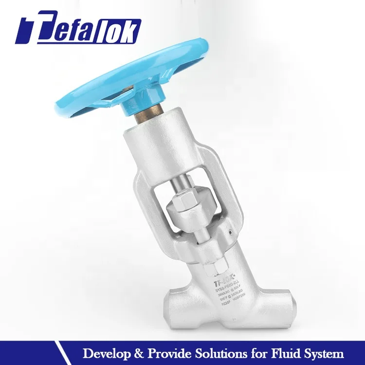 High Quality Carbon Steel Globe Valve Two Piece ss316 Forged 65 Degree Bolted Bonnet Globe Valve Butt Welded Globe Valves