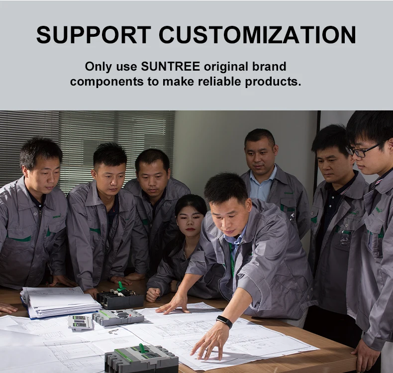 suntree solar panel  dc pv array combination box 550v 1000v 2 strings combiner boxes price