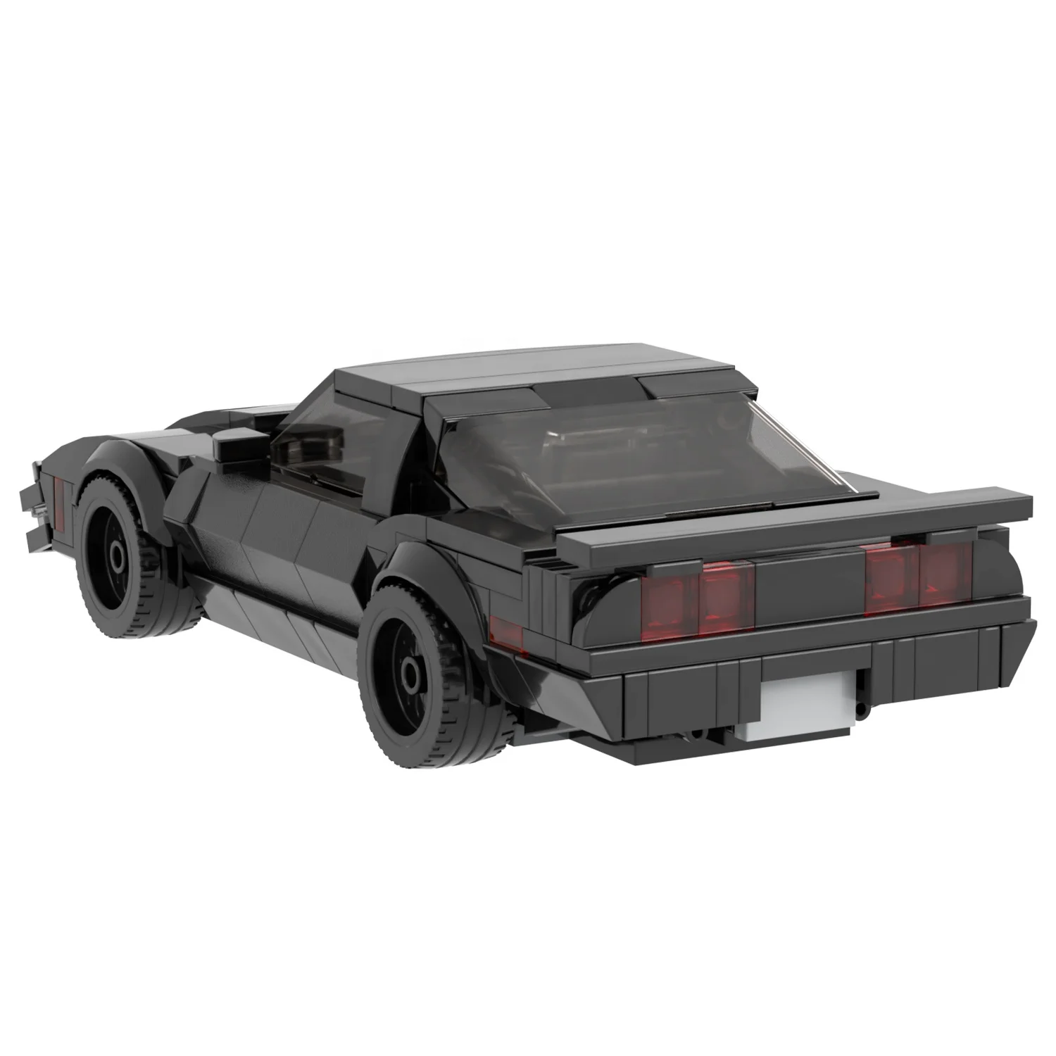 Knight Rider Sport black car vehicles  Movie Race Car Building Block sets Home Decoration christmas Puzzle toys for boys