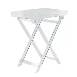 Home Decor Portable Acrylic Folding Chair Coffee Table Coffee Table