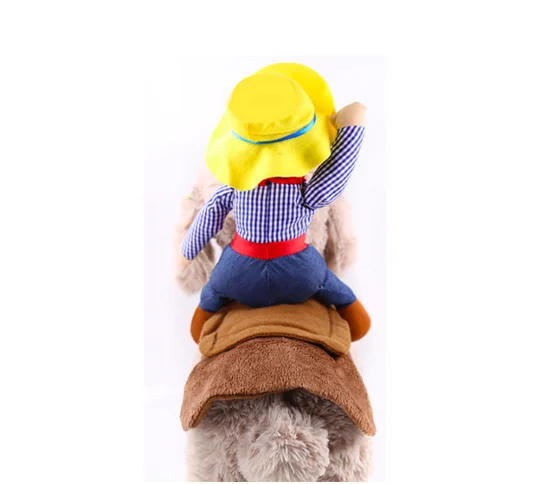 Dog clothes cat pet supplies pet riding equipment dress Halloween funny small medium dog leotard coat clothes role play