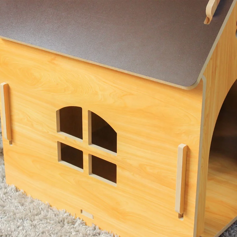 Wholesale Hot Sale Detachable Wooden Pet Nest Kennel Dog Cat House
