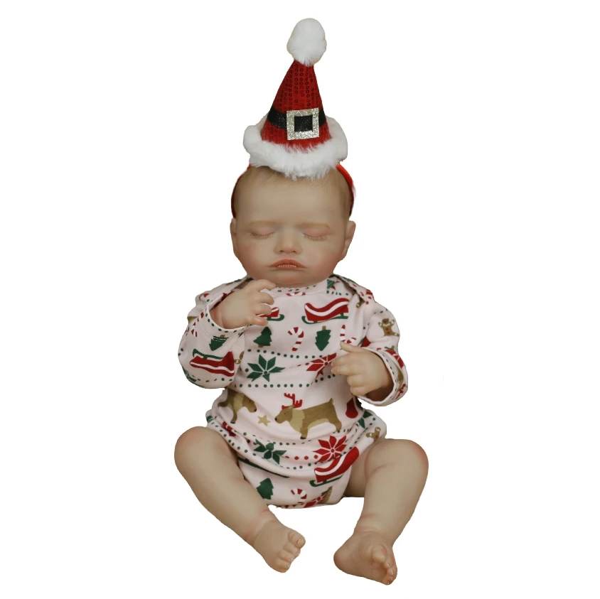 Lifereborn Beautiful Silicone Dolls Baby Newborn Christmas Toys Vinyl Bebe Reborn Baby Dolls for Sale
