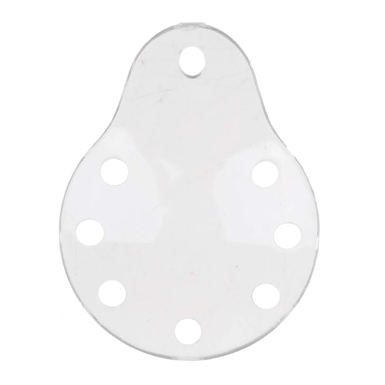 Best Sell Medical plastic material eight holes eye shield