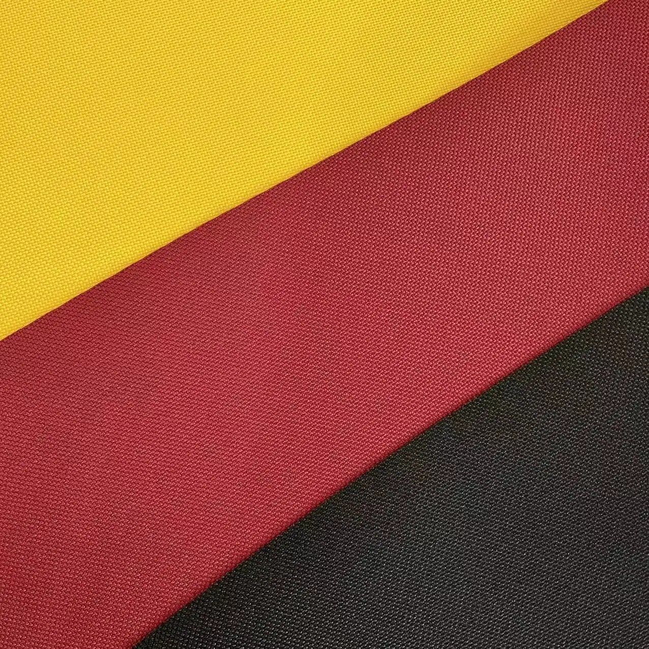 600 Denier Polyester Oxford Cordura Fabric With PU Coating and Water Repellent for Motorcycle Cloth and Work Wear