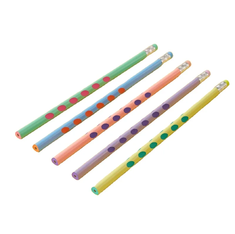 Wholesale Cheap Price Custom Wood Pencil HB lead Triangle Pencil With Custom design