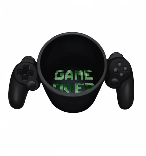 350ml cool gamer cups unusual game controller handle Gamer mug