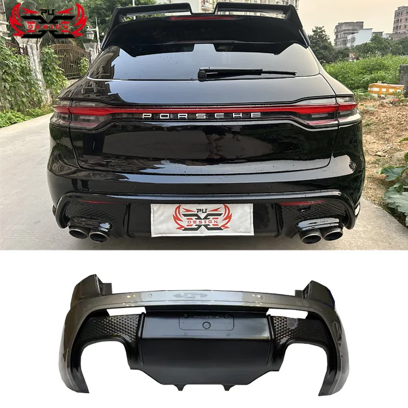 Wholesale For Porsche macan 95B.3 2014-2017 upgrade 2018-2023 macan FRP Front Bumper Rear Bumper Body Kit