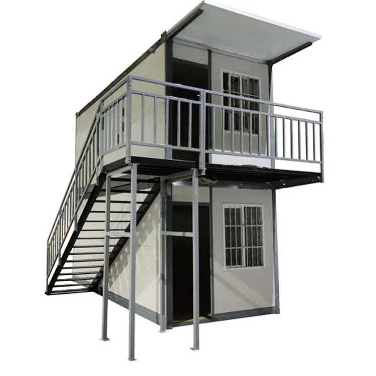 Easy Fast Install Steel Structure Prefabricated Luxury Villa Two Story Prefab Container House