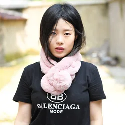 CX-F-S-01C дешевые из искусственного меха шаль шарф накидка на меху обувь на платформе из искусственного кроличьего меха; Шарфы