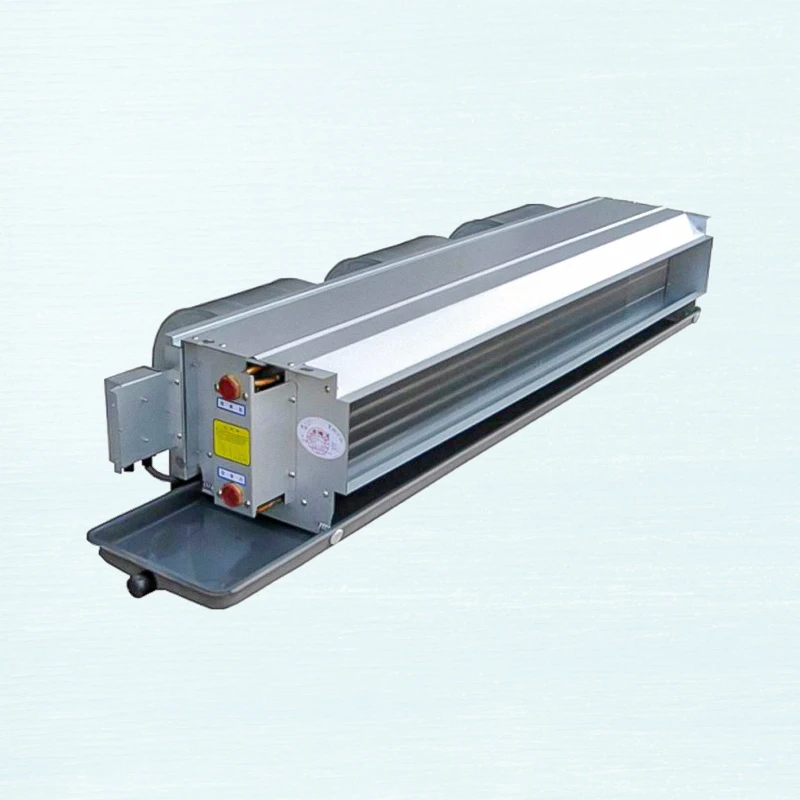 *China FCU supplier hide ceiling fan coil for heat pump used air to water heating cooling manufacturer