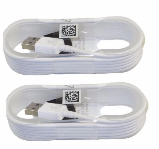 Fast charging data cable Genuine Original Micro USB Data cable for Samsung S6 s7 Note4 S4 S3 1.5M charging cable black white