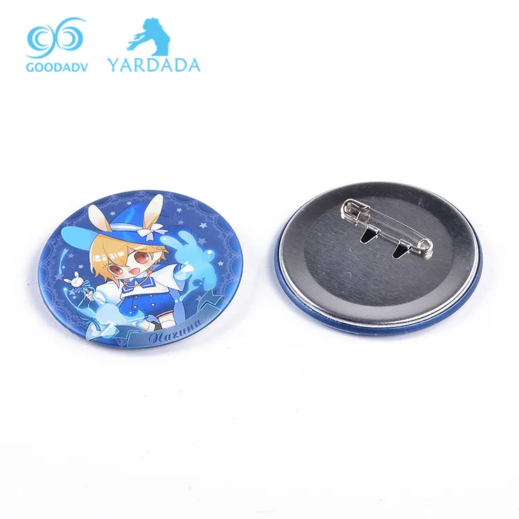 2022 promotion gifts wholesale cheap round full color printing button badge wholesale