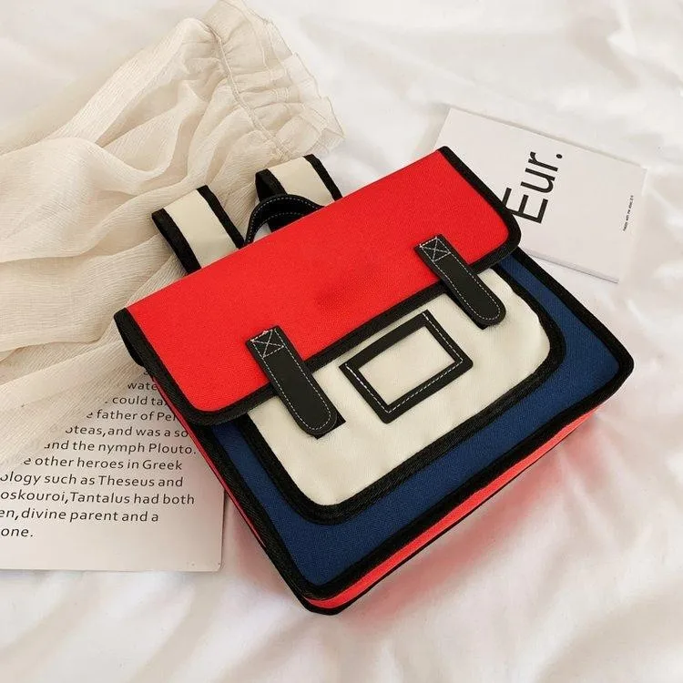 Custom 3-6 Years Old Boys Girls Oxford Unisex Student Children Satchel 2D Kindergarten Kids Backpack School bag