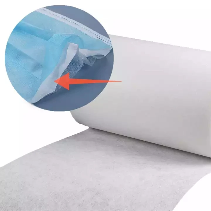Factory Direct Selling 25Gsm BFE95 BFE99 Spunbonded Meltblown 100% PP Meltblown Nonwoven Fabric Suppliers