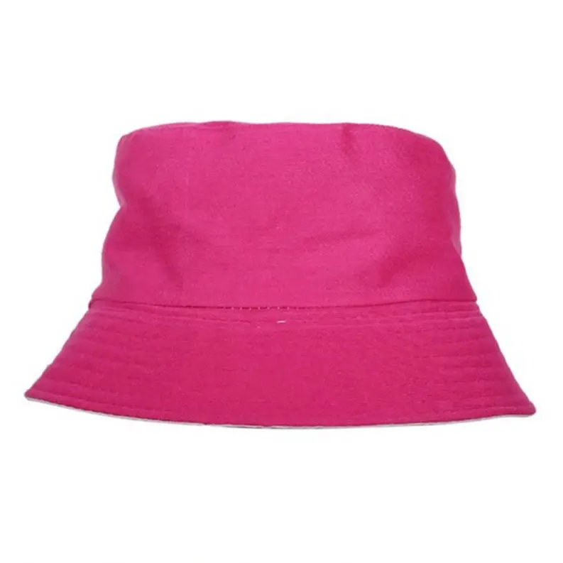 
Hot Sale Summer Outdoor Sun Blank Bucket Hat Polyester 