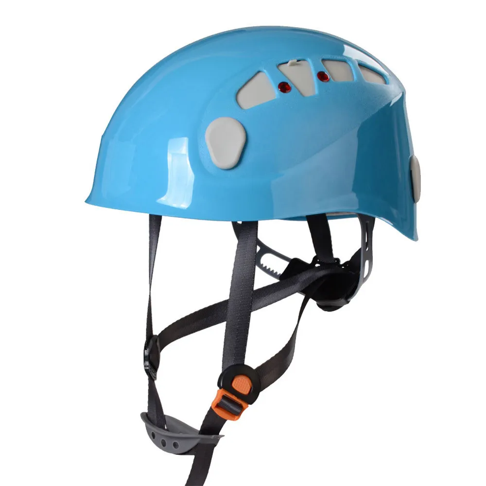 Outdoor Hard Hat for Rappelling Rock Climbing Cave Exploring Riding & Mountaineering Rescue Rafting Equipment