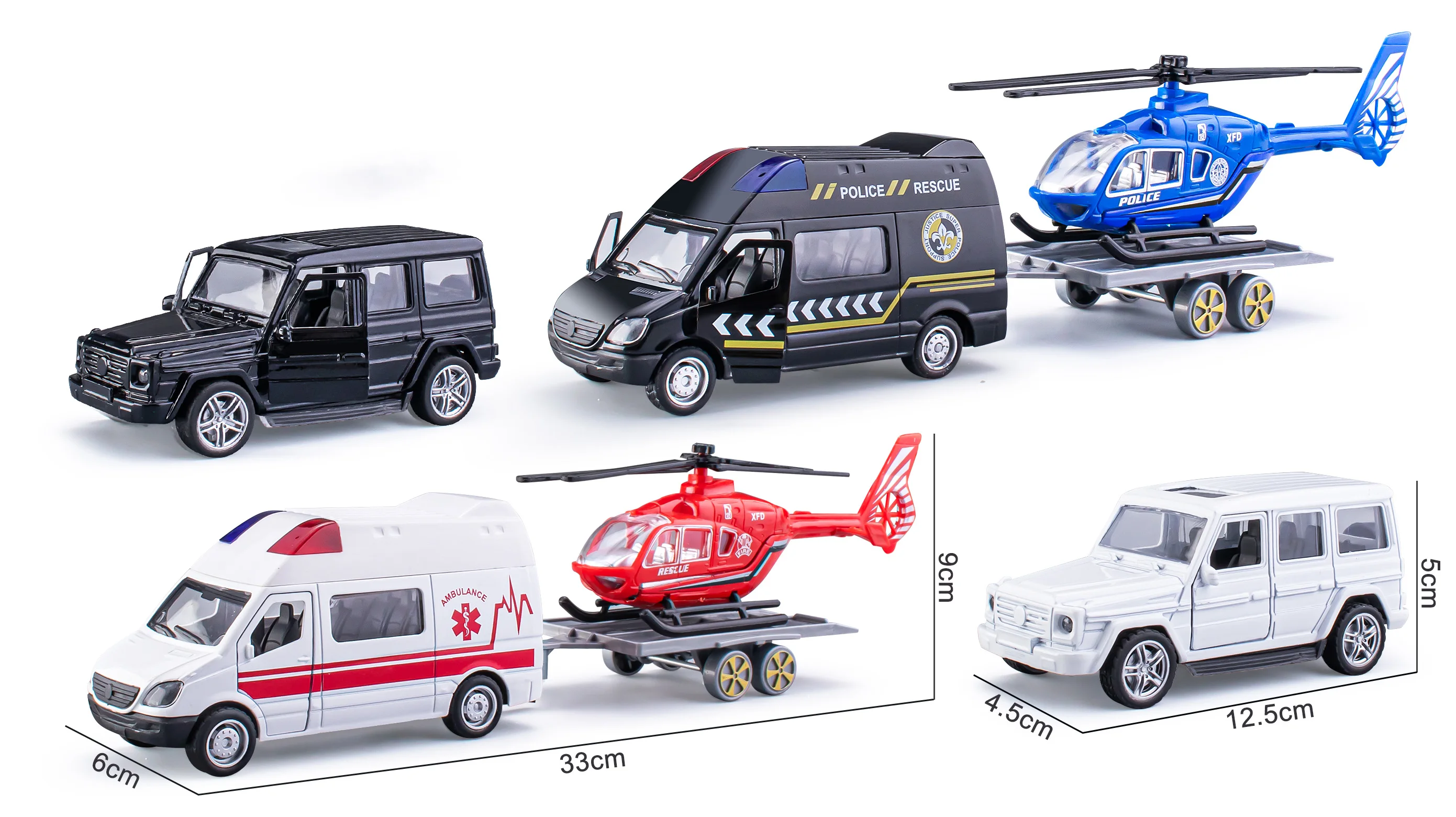 Diecast Model Car OEM ODM Toys High Playability Suitable For Gifts Promotional Sliding Alloy Trailer Truck