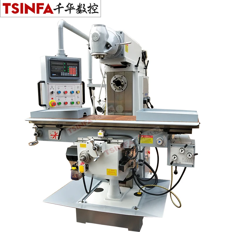 1450 Universal Milling Machine  WN736 milling machine for sale Swivel head Vertical-Horizontal Milling Machinery DRO 1500*360mm