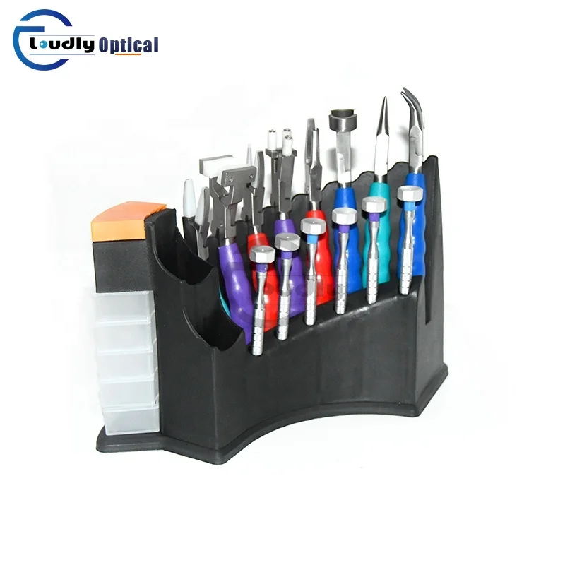Good Quality Optometry Dispensing Tool Set Optical Glasses Pliers Set Eyeglasses Screwdriver Set