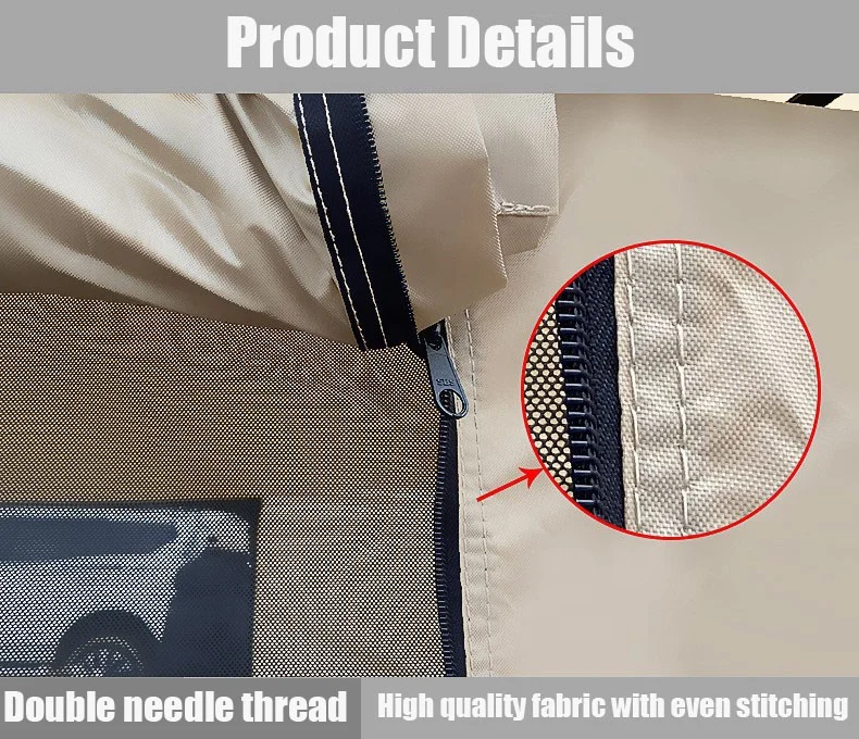 Car side sunshade canopy supporting fabric house aluminum alloy support rod car side tent