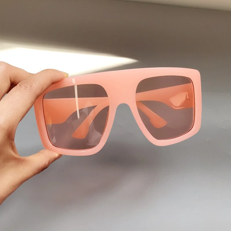 New Sunglasses -Women Square Oversized Sunglasses Women Fashion Sun Glasses Lady Brand Designer Vintage Shades Gafas Oculos