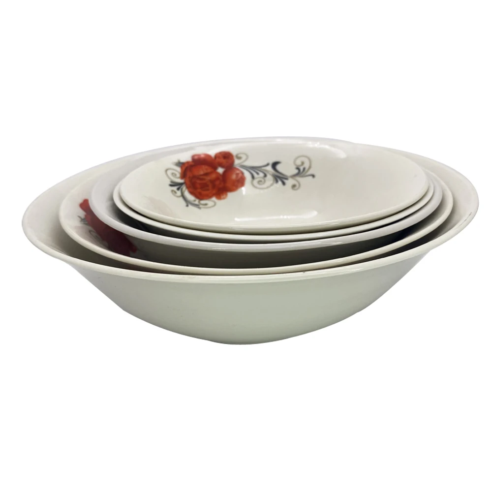 Factory Factory White Porcelain Plain Plate Fine Porcelain China Soup Plate Deal Salad Bowl For Africa South America