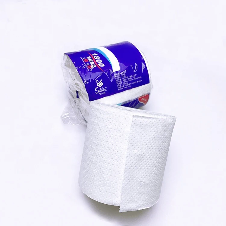 raw wood pulp Toilette easy to dissolve Toilet Roll Paper