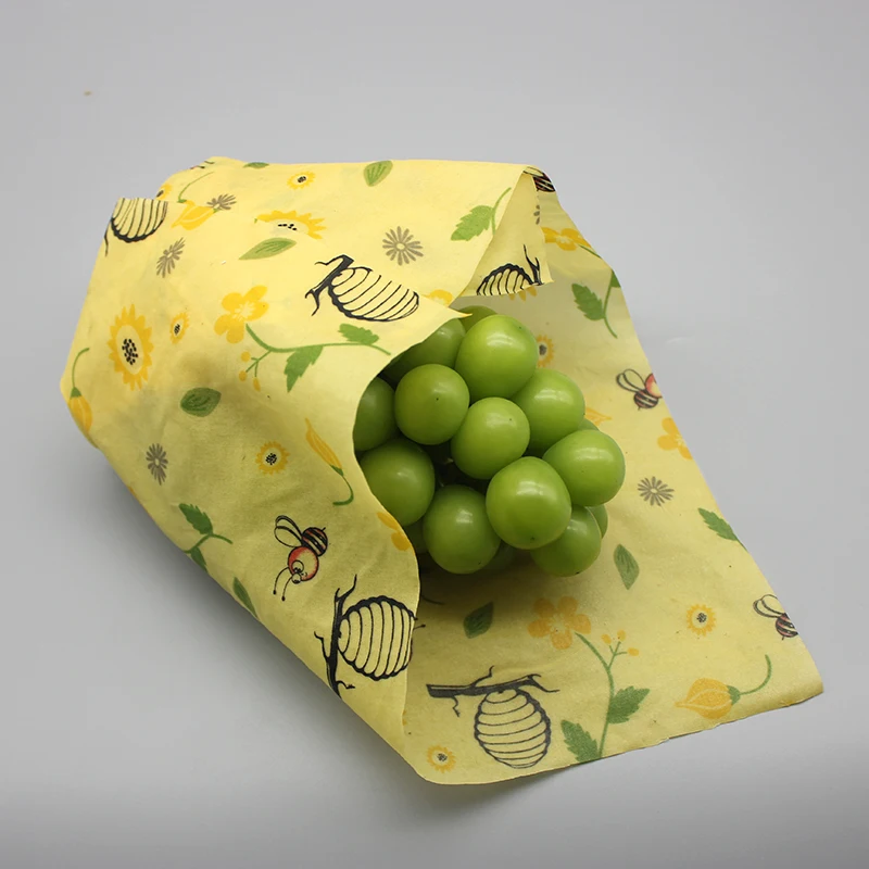 
High Quality Zero Waste Reusable Food Wraps Eco-Friendly Wax Wrap Beeswax Wrap Sustainable Cover 