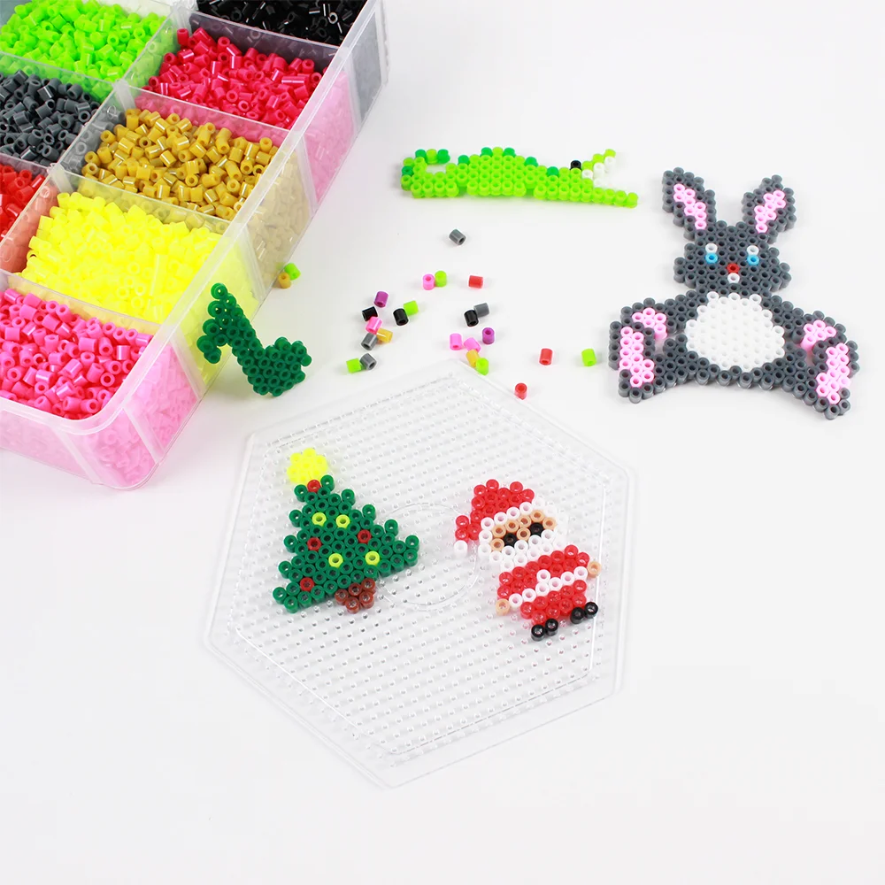 Fashion Kit Crafts animal Decorative Colorful Polymer Perler Beads For Sale