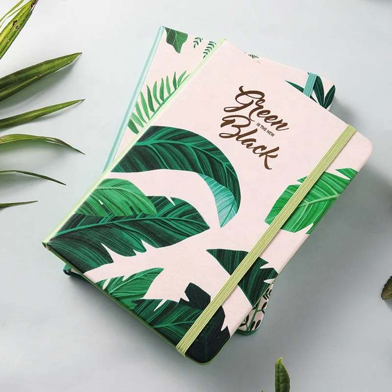 New Design A5 Size Hardcover Soft PU Leather OEM Notebook With Elastic Band