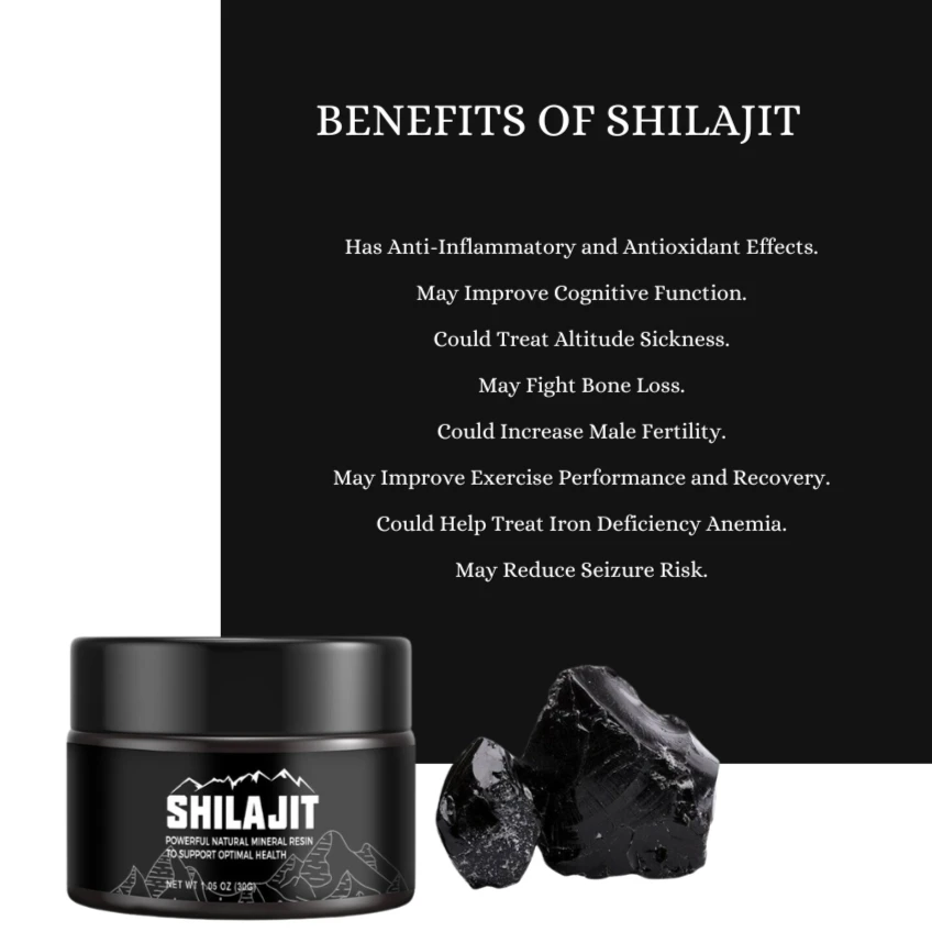 Чистая хималайская Органическая формула Shilajit для мужчин женщин Максимальная прочность с 85 + микроэлементами золотого сорта шиладжит