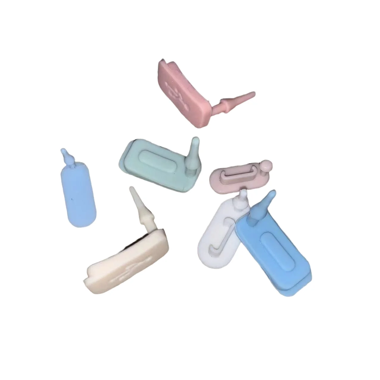 Custom Wholesale Input Micro Anti Port Ctype Type-C B A Rubber Silicone Covers USB Dust Plug