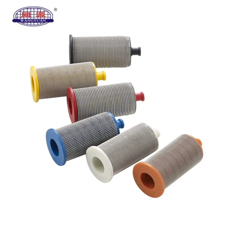 
Stainless Steel Mesh Wire Screen Pleated Sintered Filter Element Filter Cartridge Supplier 