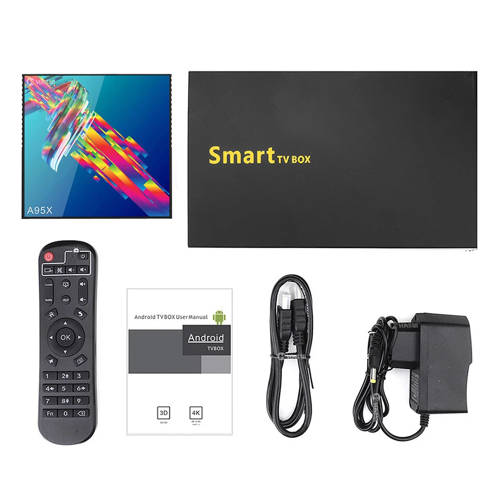 A95X R3 Smart TV Box Android 9.0 4GB RAM 32/64GB ROM Rockchip RK3318 2.4G/5.0G WiFi BT4.0 4K HD Media Player Set Top Box