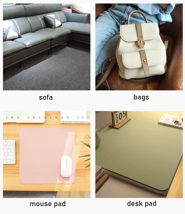 Free Sample 0.5 mm 3D Embossed Artificial Faux Synthetic Leather Upholstery Fabric Nappa PU Leather for Upholstery Phone Case