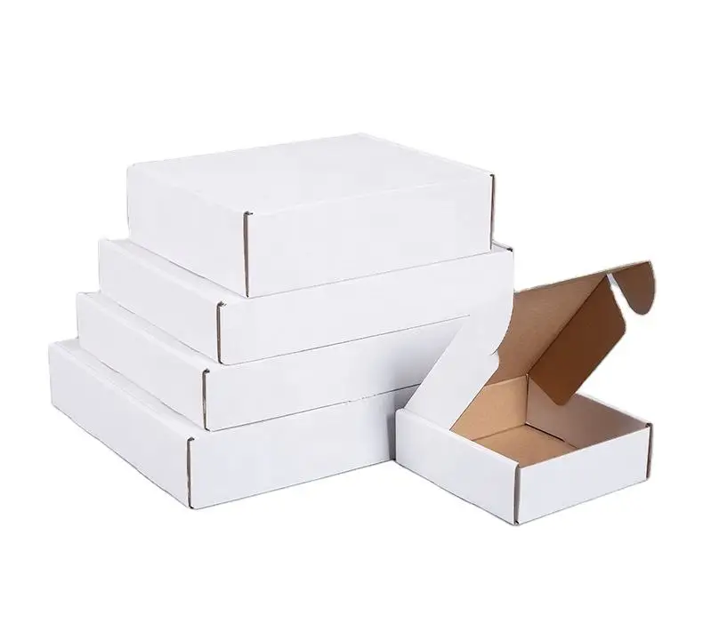 Free Design Custom And In Stock Wholesale Portable Printed Corrugated Mailer Box Packaging Paper Box