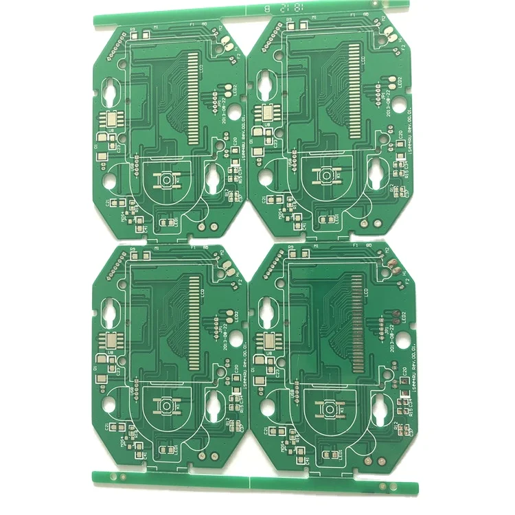 
FR4 2-layer ENIG printed circuit board amplifier PCB high frequency PCB remote controller PCB 