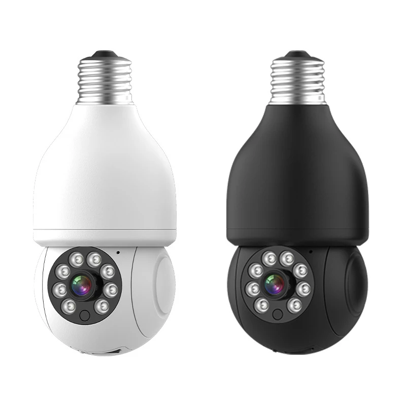 Wireless Security Smart Wifi Camera 2Mp Hd Ptz Outdoor Home Surveillance Wifi Bulb Camera
