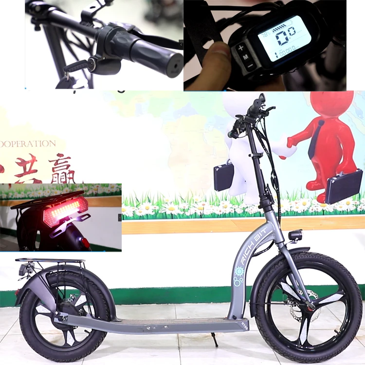 Wholesale New Sharing Two Wheels portable Scooter Off Road Kick Foldable Adult Electric Scooter