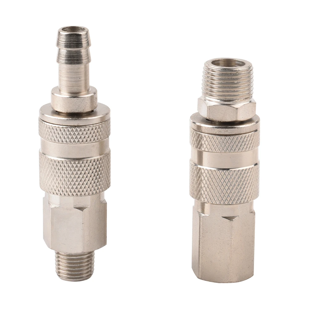 Series 320 Euro 7.6 standard pneumatic quick coupling high flow pneumatic quick couplings air fittings