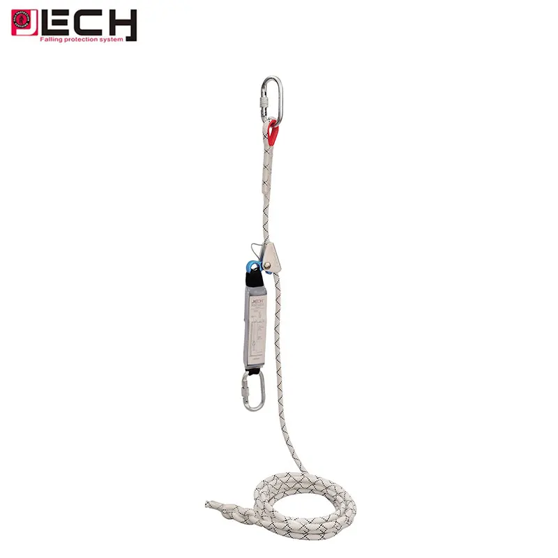 
Factory Wholesale 12Mm Safety Line Fall Arrester Vertical Lifeline 