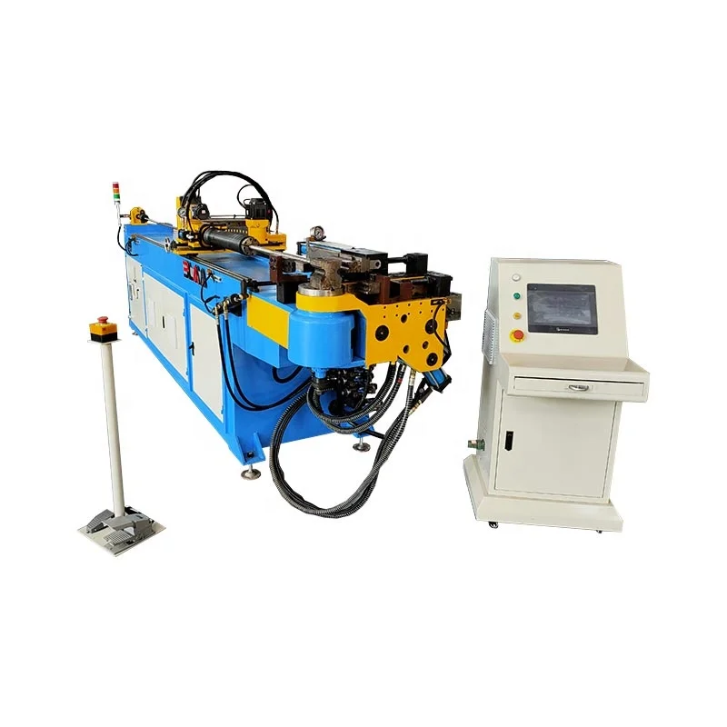 2023  most popular cnc 3d pipe and box bar bending machine DW 50CNC 2A 1S greenhouse pipe bending machine