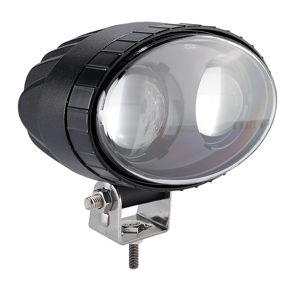 Warehouse Safe Warning Light 10W Led CREE Chip 10V-80V Wide Voltage 500LM LED Forklift Safety Light Blue Spot Light